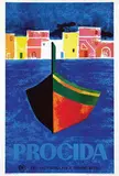 Mario Puppo, Procida, 1954, poster