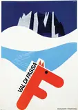 Arthur Zelger, Val di Fassa Dolomiti-Trentino, poster