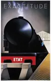 Pierre Fix-Masseau, Exactitude Etat, 1982, poster