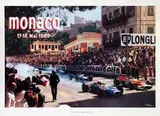 R. Maestri, Monaco, 1969, poster
