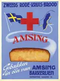 Gustaaf Emanuel Matakupan, Amsing Zweeds Rode-Kruis-Brood, poster