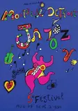 Montreux Detroit Jazz Festival by Niki de Saint Phalle, 1984, poster, sold Dec 2013
