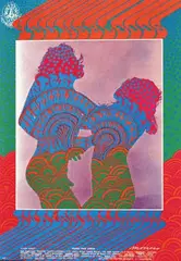 Victor Moscoso, Family Dog presents Youngbloods, 1967, poster