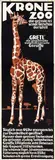 Krone Zoo "Gretl"die prachtvolle Ostafrikanische Giraffe by Siegmund von Suchodolski, poster, sold Dec 2013