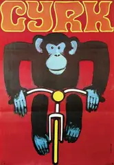 Wiktor J. Górka, Cyrk, 1968, poster