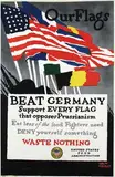 Adolph Treidler, Our Flags beat Germany, poster