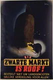 Patrick C. Keely, Zwarte markt is roof, 1944, poster