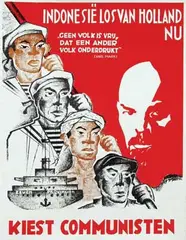Harry van Kruiningen, 50 millioen Indonesiërs wordt den mond gesnoerd, poster