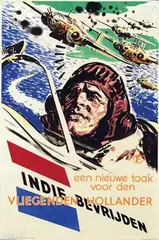 Harold P. Forster, Vliegenden Hollander, Indie bevrijden, poster