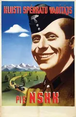 Initials H.N., Becoming a spectrum manager at the NSKK (Estonian), poster