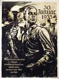 René Ahrlé, Wenn wir auf unsere Kraft vertrauen? (Dr. Goebbels), 1933, poster