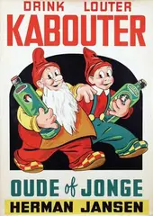 Hans G. Kresse, Drink Louter Kabouter Oude of Jonge, poster