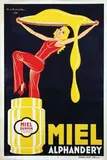 Gaston Gorde, Miel Surfin Alphandery, 1932, poster