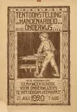 Leo IJzerdraat, Tentoonstelling van Handenarbeid bij het Onderwijs te Rotterdam, 1920, poster