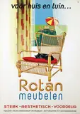 Advertising Agency Mohr, Rotan meubelen, poster