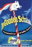 Jan van Groningen, De Gouden Schakel tentoonstelling ahoy Rotterdam, 1954, poster