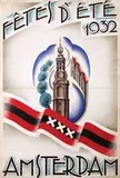 Meijer Bleekrode, Fêtes d'été 1932 Amsterdam, poster