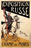 Exposition Russe by ps. Emmanuel Poiré Caran d'Ach 1859-1909, 1895, poster, sold Dec 2013