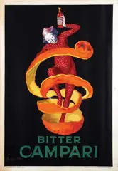 Leonetto Cappiello, Bitter Campari, 1921, poster