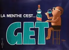 La Menthe c'est? GET by Raymond Savignac, 1965, poster, sold Dec 2013