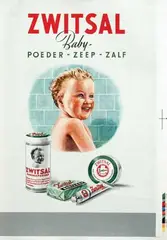Monogram Vw, Zwitsal Baby-poeder-zeep-zalf, poster