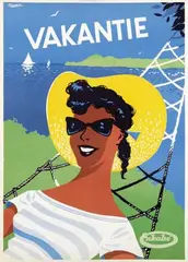 J. Kuppens, Vakantie Enkabé, poster