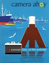 camera ahoy amsterdam by Willem A. de Wijn, 1966, poster, sold Jun 2013