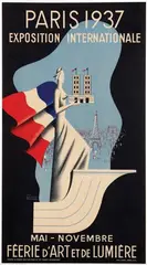 Villemot, Paris Exposition Internationale, 1937, poster