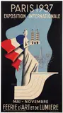 Villemot, Paris Exposition Internationale, 1937, poster