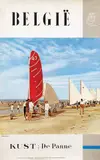 Cussac, Beligië. Kust: De Panne, poster