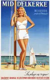 Herman Verbaere, Middelkerke La plage en vogue, poster