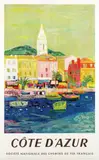 Rogers Bezombes, Côte d'Azur, poster