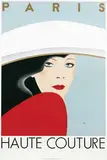 Paris Haute Couture by (ps. Gérard Courbouleix) Razzia, poster, sold Jun 2013