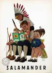 Franz Weiss, Salamander, poster