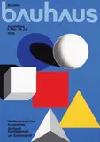 Herbert Bayer, 50 Jahre bauhaus Ausstellung Württembergischer Kunstverein Stuttgart, 1968, poster