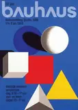 Herbert Bayer, 50 jaar bauhaus tentoonstelling stedelijk museum amsterdam, 1968, poster
