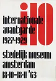 Jurriaan Schrofer, internationale avantgarde 1927-1929, 1963, poster