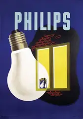 Philips by Inga G. Solbreck-Möller, poster, sold Jun 2013