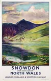 Sydney Lee, Snowdon North Wales, poster