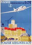 Zygmunt Tuckiewicz, Polish Airlines LOT, poster