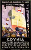 Stefan J. Norblin, Poland Gdynia New Baltic Harbour, poster