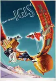 Heinrich C. Berann, Igls Austria Tyrol, poster