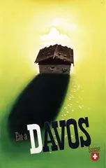 Willy Trapp, Eté Davos Suisse, 1942, poster