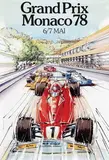 A. Giambool, Grand Prix Monaco, 1978, poster