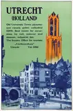 Joseph Rovers, Utrecht (Holland) Old University Town, 1929, poster