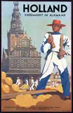Adrianus J. van 't Hoff, Holland Käsemarkt in Alkmaar, poster