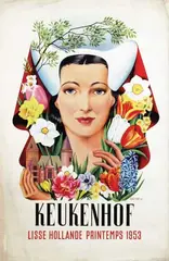 Guus Hens, Keukenhof Lisse, 1953, poster