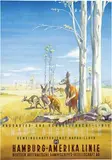 Ottomar Anton, HAPAG Nach Australien, poster