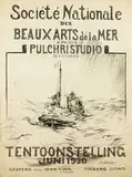 Johan H. van Mastenbroek, Société Nat. des Beaux Arts de la Mer á Pulchri Studio Den Haag, 1930, poster