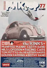 Cream Creative Services A'dam, Pinkpop Sportpark Geleen, 1977, poster